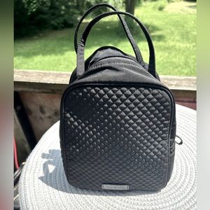 A Black Vera Bradley “Keep It Cool” Lunch Pack and Bag
